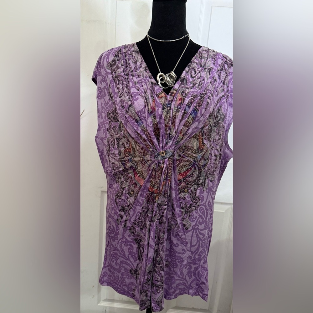 Motherhoods Maternity Woman’s Purple Maternity Top Size XL
